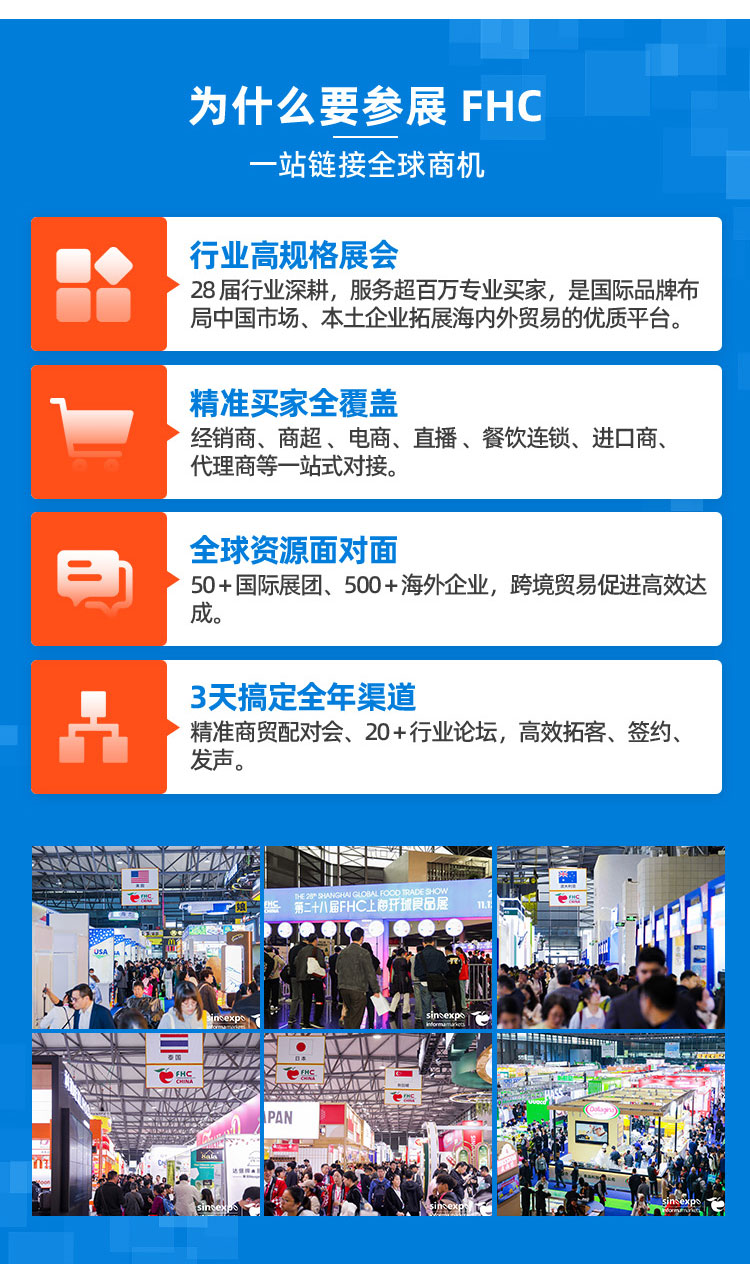 2026第二十九届FHC上海环球食品展