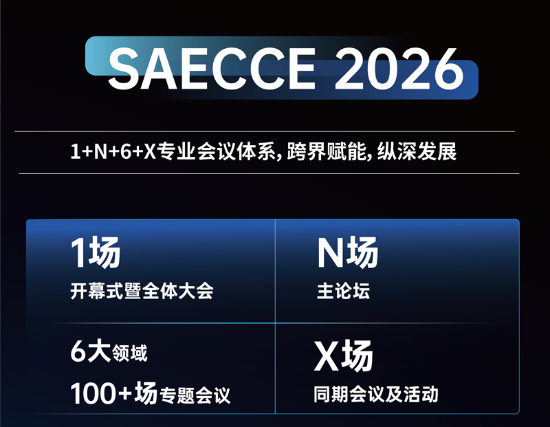 SAECCE2026第三十三届中国汽车工程学会年会暨展览会
